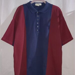 Expressions Worldwide Quarter Zip Short Sleeve Shirt Size L